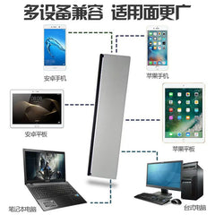 Mini portable bluetooth foldable keyboard silent rechargeable portable keypad for mobile phone tablet