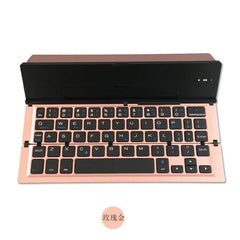 Mini portable bluetooth foldable keyboard silent rechargeable portable keypad for mobile phone tablet